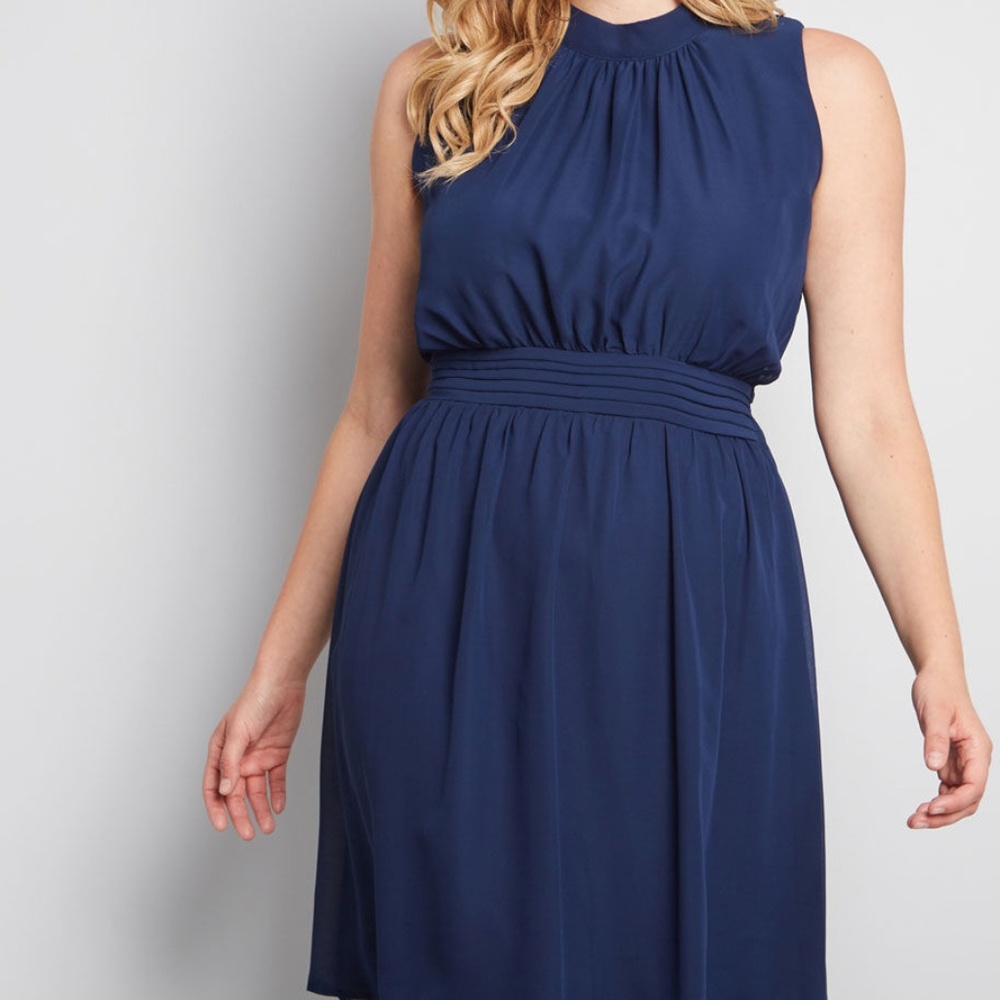 Modcloth Windy City A Line Dress EUC